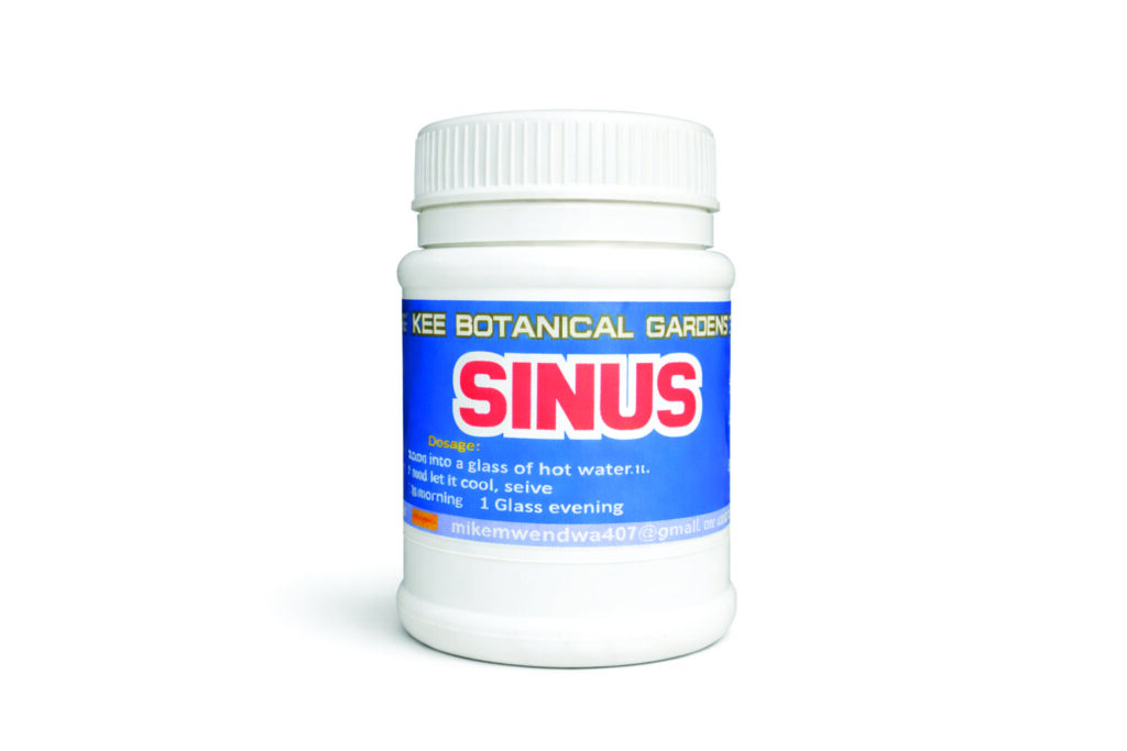 sinus kee botanical gardents products