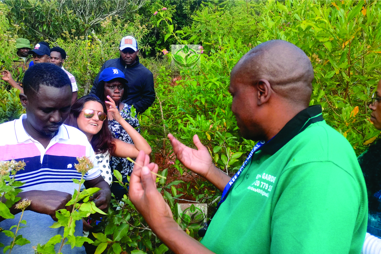 KEMRI, Makueni County Government and Security Officials Visit KEE Botanical Gardens kemri gov makueni visit to kee botanical gardens dr.mike mwendwa education
