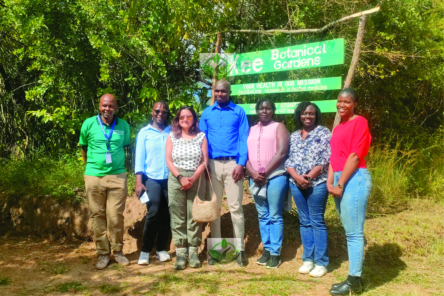 KEMRI, Makueni County Government and Security Officials Visit KEE Botanical Gardens kemri gov makueni visit to kee botanical gardens photo