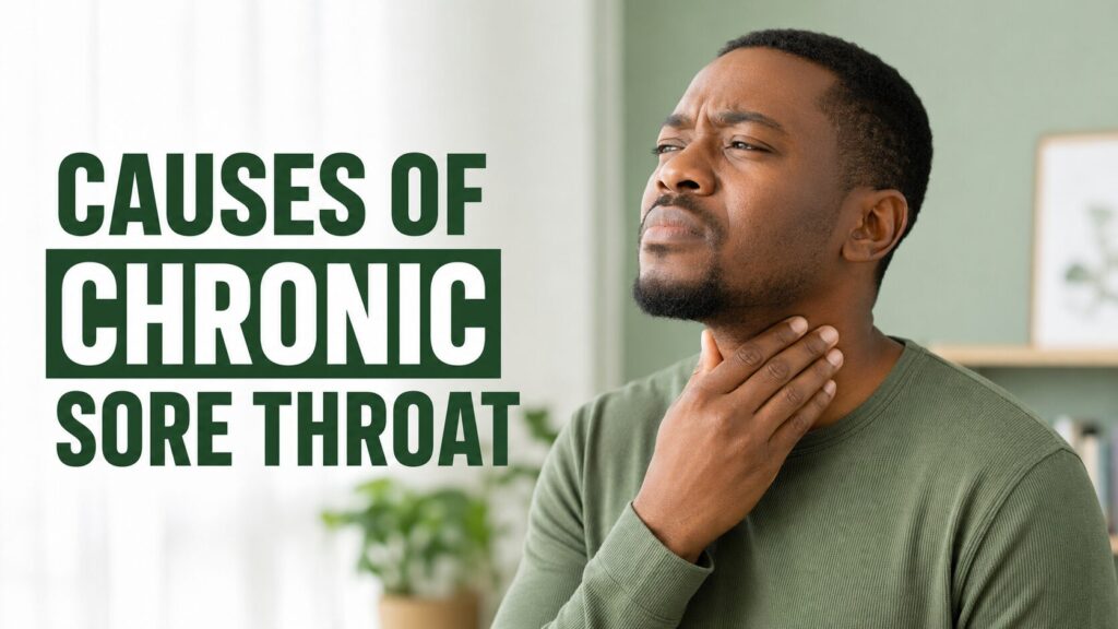 causes of chronic sore throat kee botanical gardens