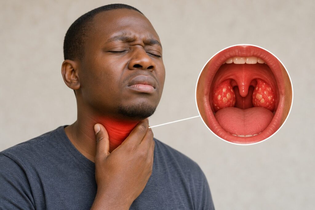 tonsillitis symptoms kee botanical gardens kenya